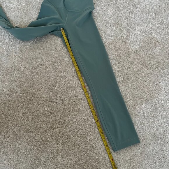 Lululemon Wunder Train Contour Fit High-Rise Crop 23" Misty Glade Size 2 - Picture 8 of 14